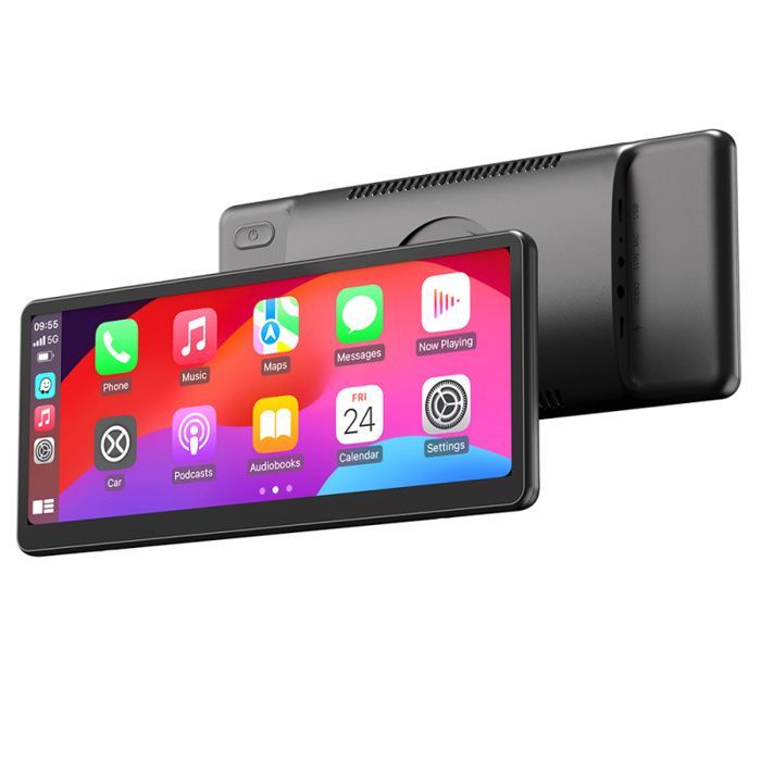 Schermo wireless portatile MINIX CP89-HD con CarPlay/Android Auto - Touchscreen IPS da 8,9
