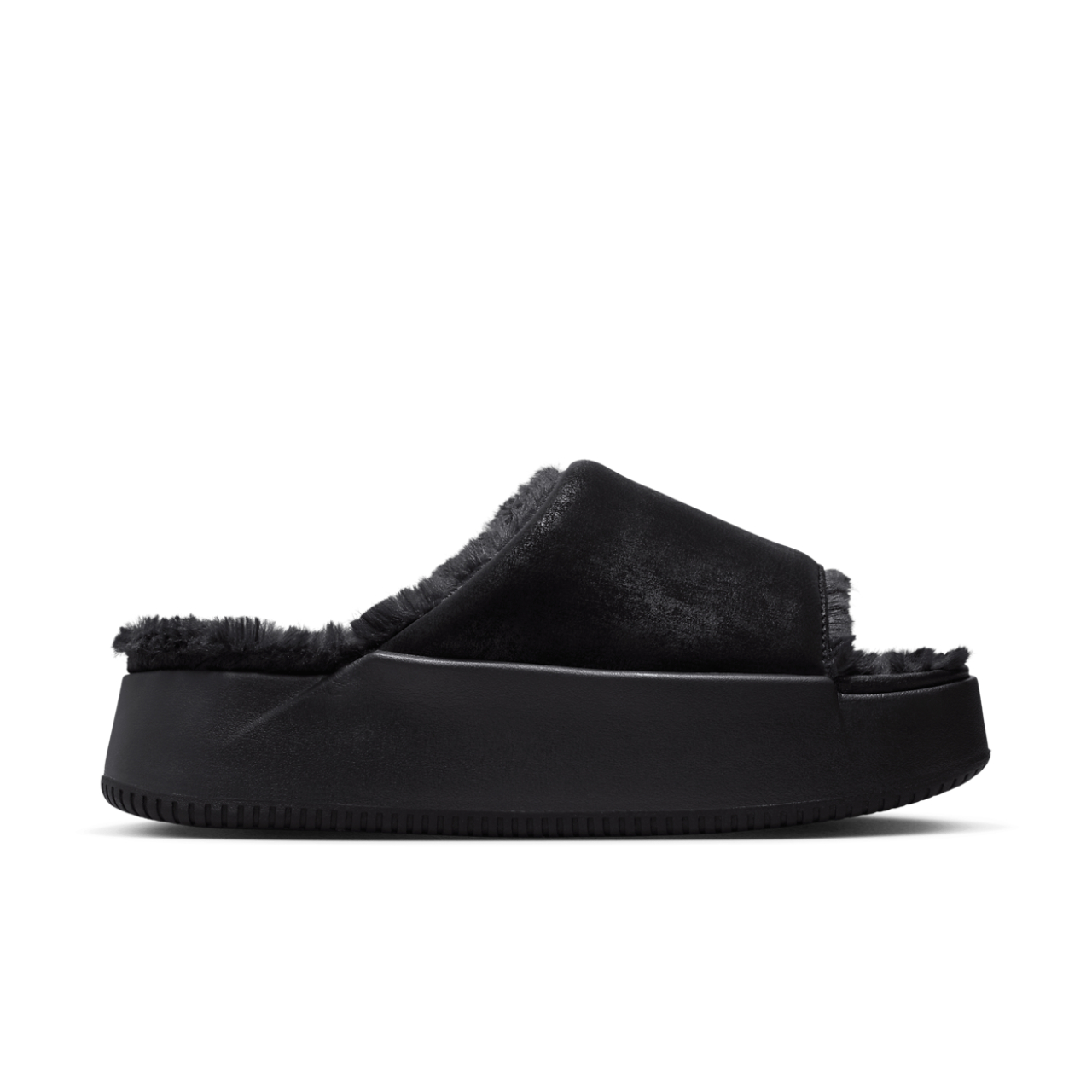 Nike Calm Elevation szőrme papucs
