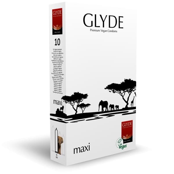 Veganské kondomy Glyde Ultra Extra Large & Wide, 10 ks | Zdraví | Superdrug