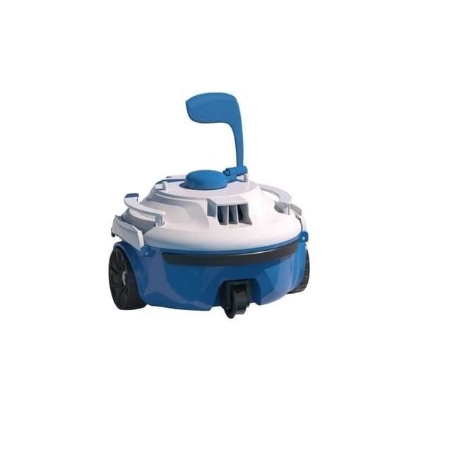 Kit Piscine hors sol tubulaire BESTWAY - Steel Pro MAX™ - 427 x 250 x 100 cm - Ovale + Robot piscine Guppy