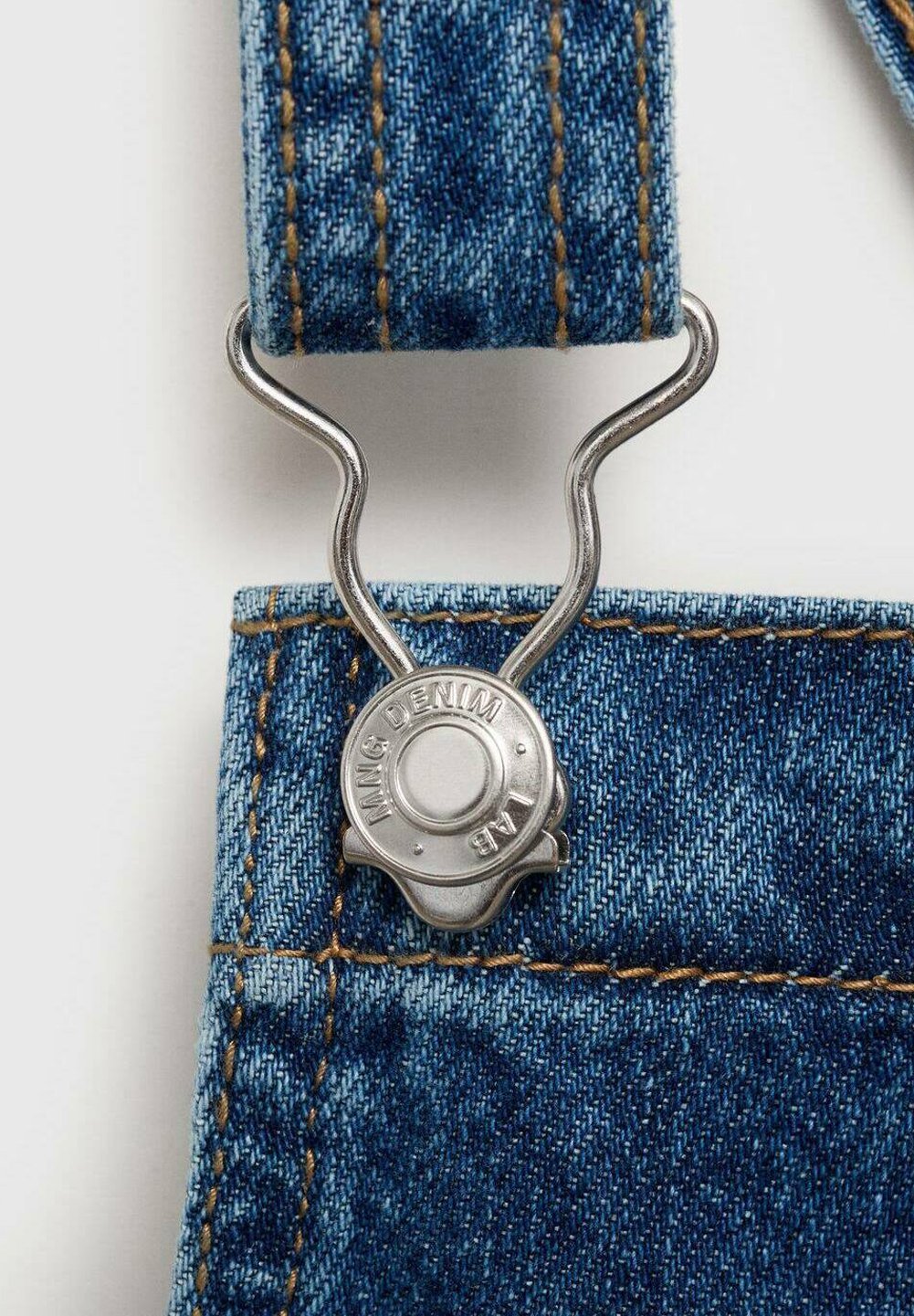 Mango Kids TEEN - Spijkerjurk - donkerblauw