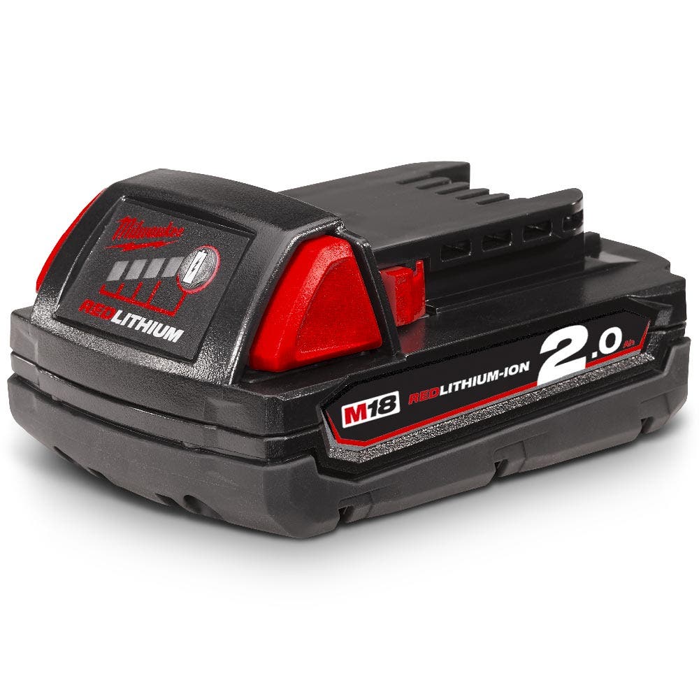 Kit de pistola de graxa MILWAUKEE 18V 1 x 2,0 Ah M18GG-201B