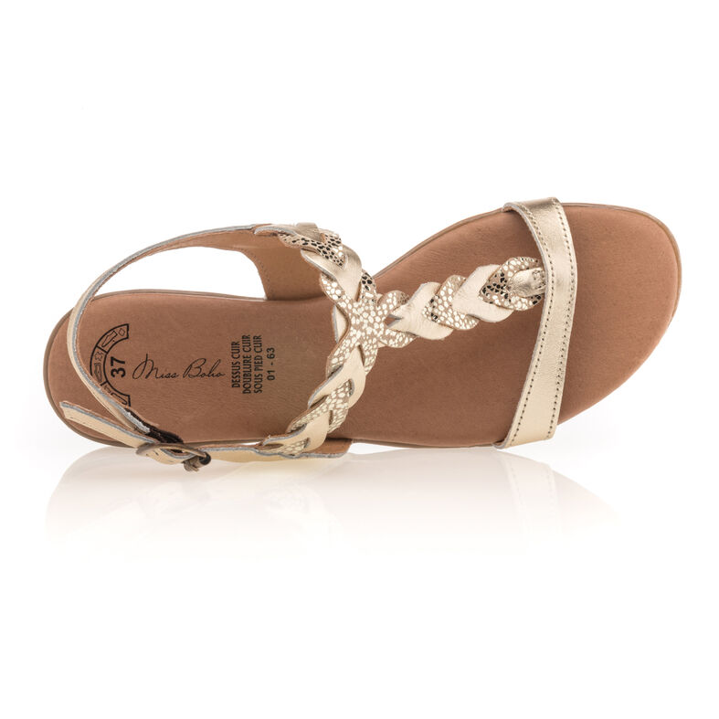 Gule flip-flops / sandaler til dame