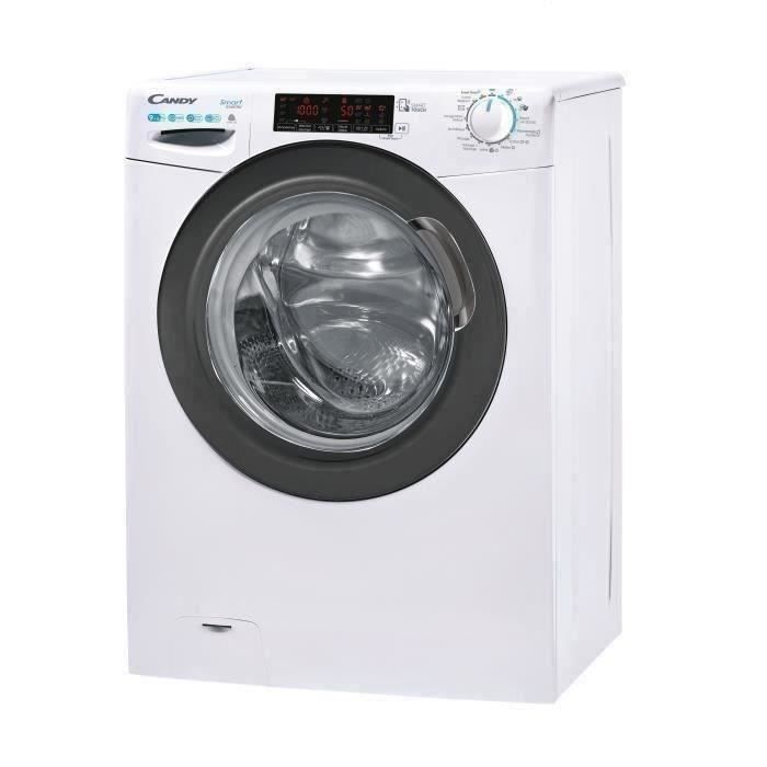 Lava e Secadora CANDY CSWS496TWMRE-47 - 9/6 kg - Indução - Vapor - 1400 rpm - Classe Energética A - Conectada - Branca