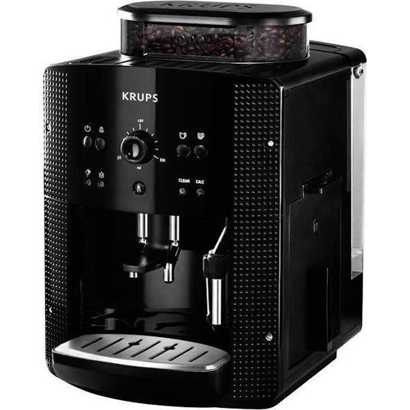 Macchina da caffè automatica KRUPS con macinacaffè integrato – 2 tazze di espresso simultanee – Pulizia automatica – Modello EA810870