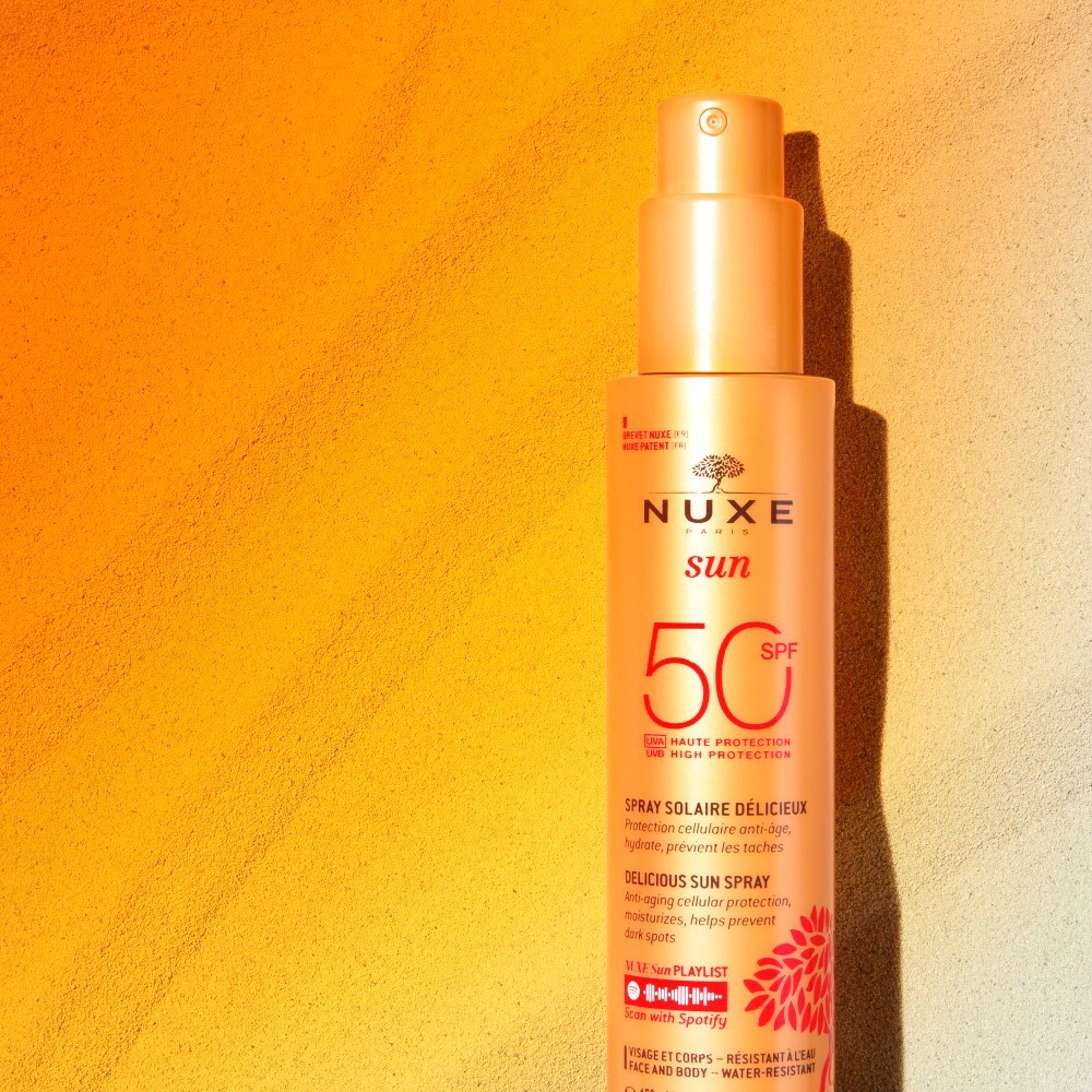 NUXE Spray Solaire Délicieux Haute Protection SPF50 visage et corps