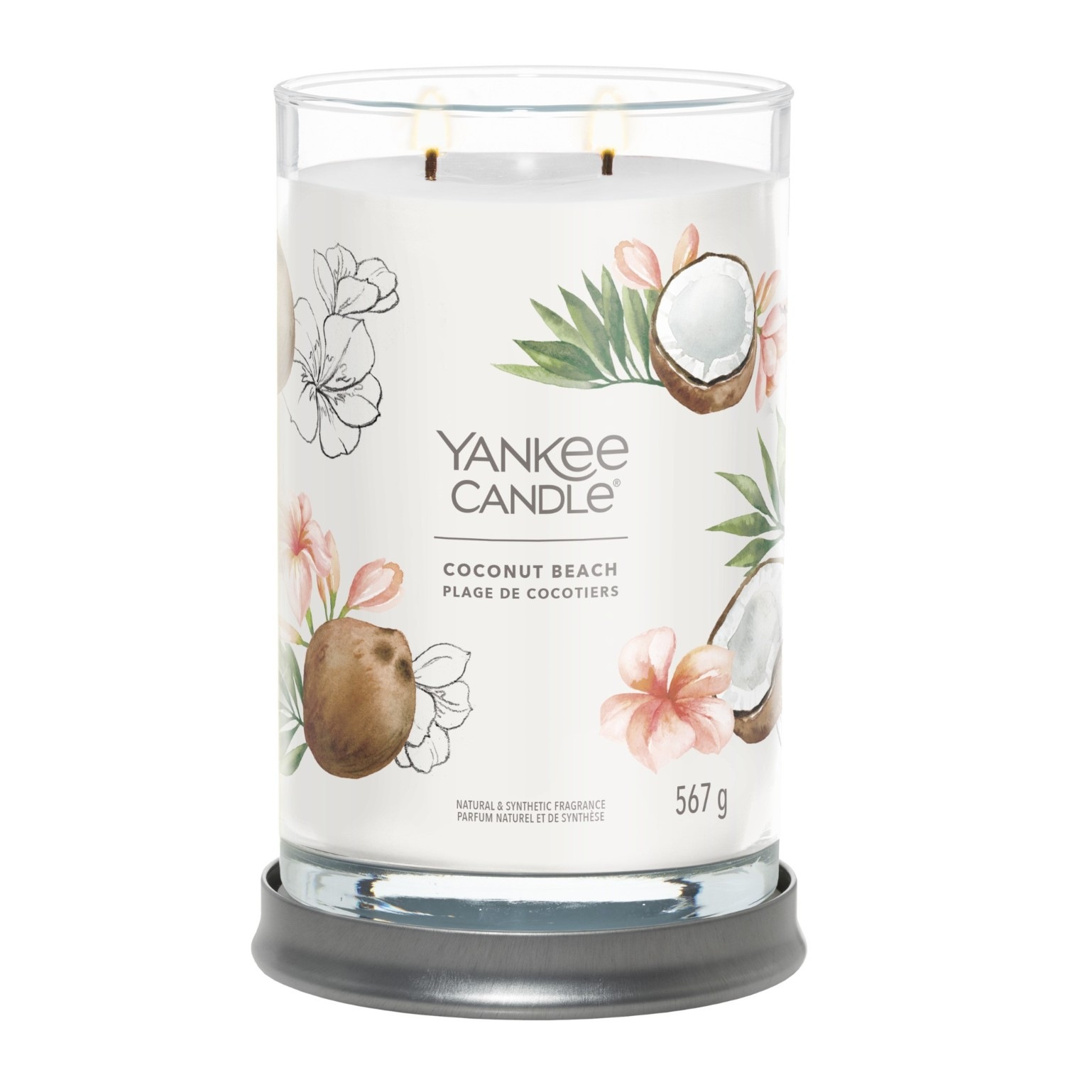 YANKEE CANDLE Grand Gobelet Plage de Cocotiers