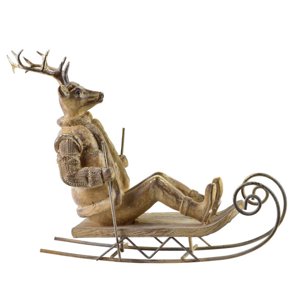SANTA LILA Figura 29,5x10,5x23,5cm