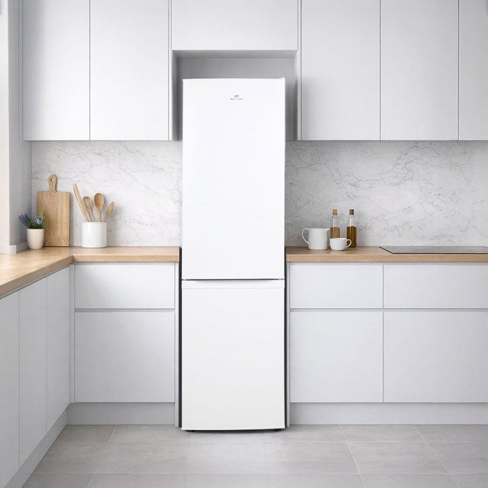 Réfrigérateur combiné-CONTINENTAL EDISON - CEFC225NFW - 225L -Total No Frost (Sans givre) - Classe E - L48,5 x P60 x H175 cm - Blanc
