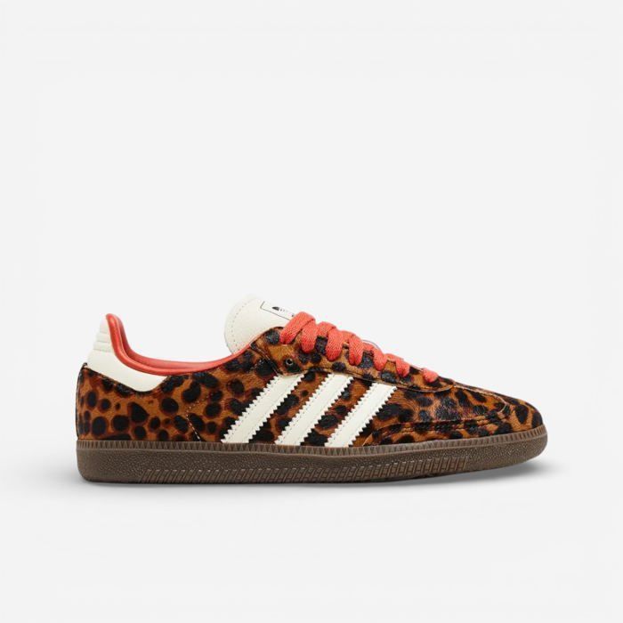 adidas Samba OG Preloved Leopardo Rojo Mujer