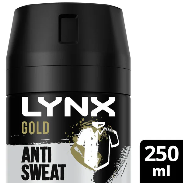 Lynx aerosola ķermeņa aerosols XXL Gold 250ml