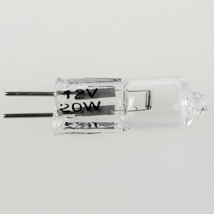 bombillas halógenas transparentes G4 de 20 W y 12 V