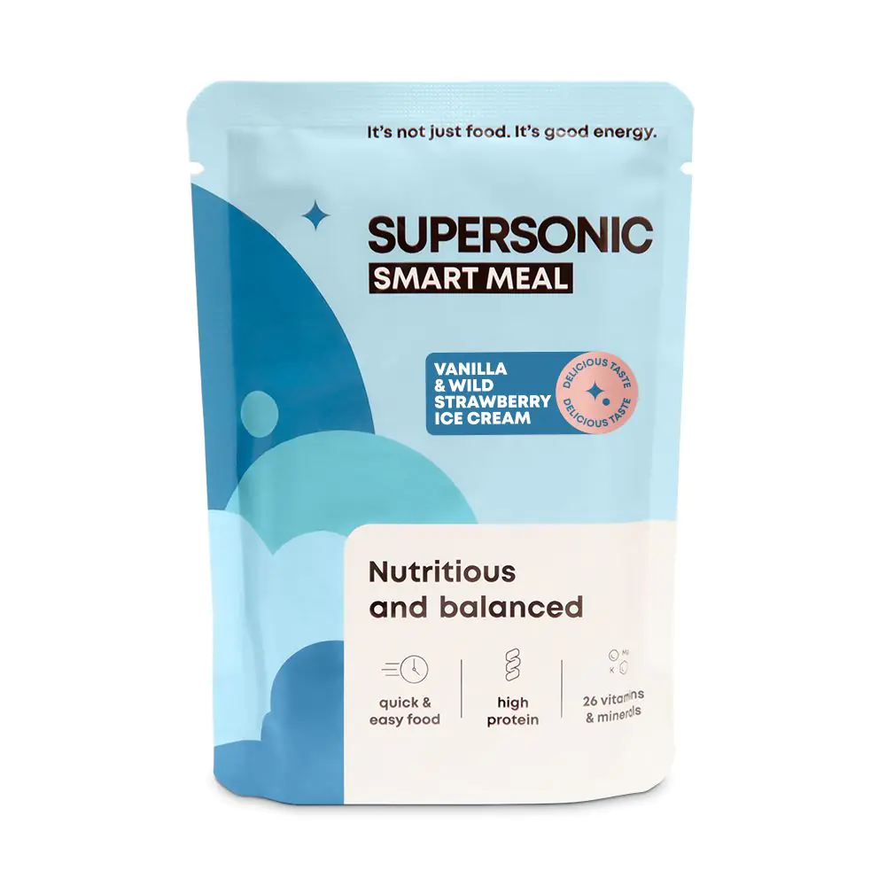 Supersonic Smart Meal Lody Waniliowe - pełnowartościowy posiłek 100 g