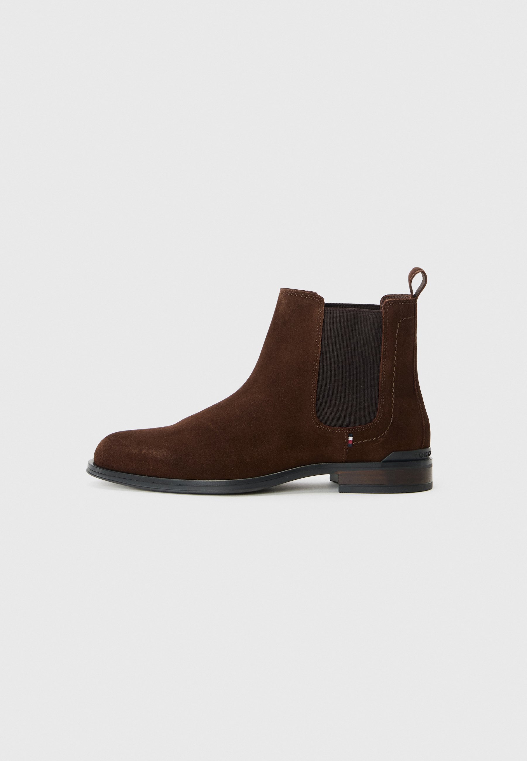Tommy Hilfiger CORPORATE - Klassieke enkellaarsjes - cacao