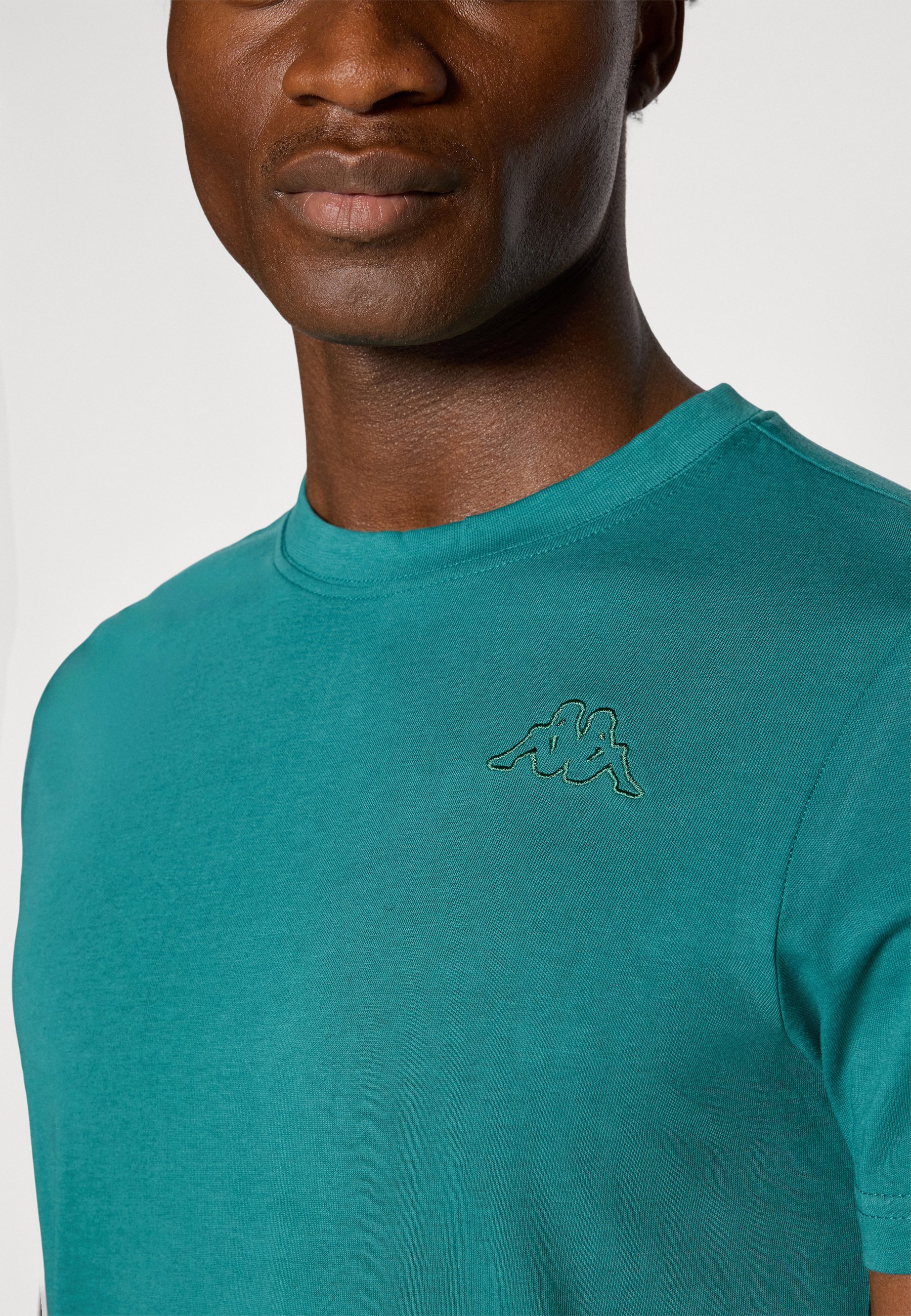 T-shirt Kappa Basic - verde diaspro