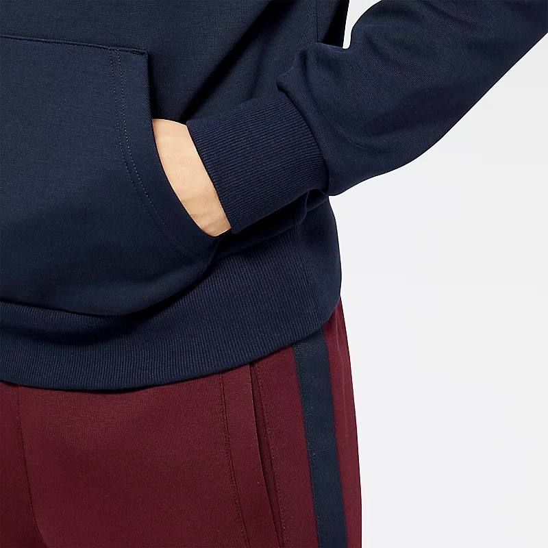 Męska bluza z kapturem z polaru NB Hoops Abstract - ECLIPSE