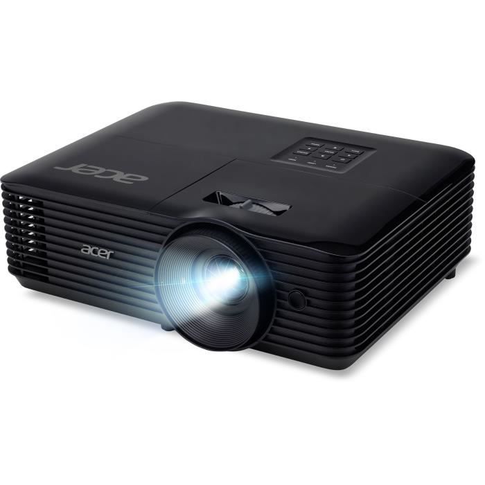 ACER X1328 Projector - DLP - WXGA (1280 x 800) - 5000 ANSI Lumens - 2 HDMI ports - 3W speaker - Black