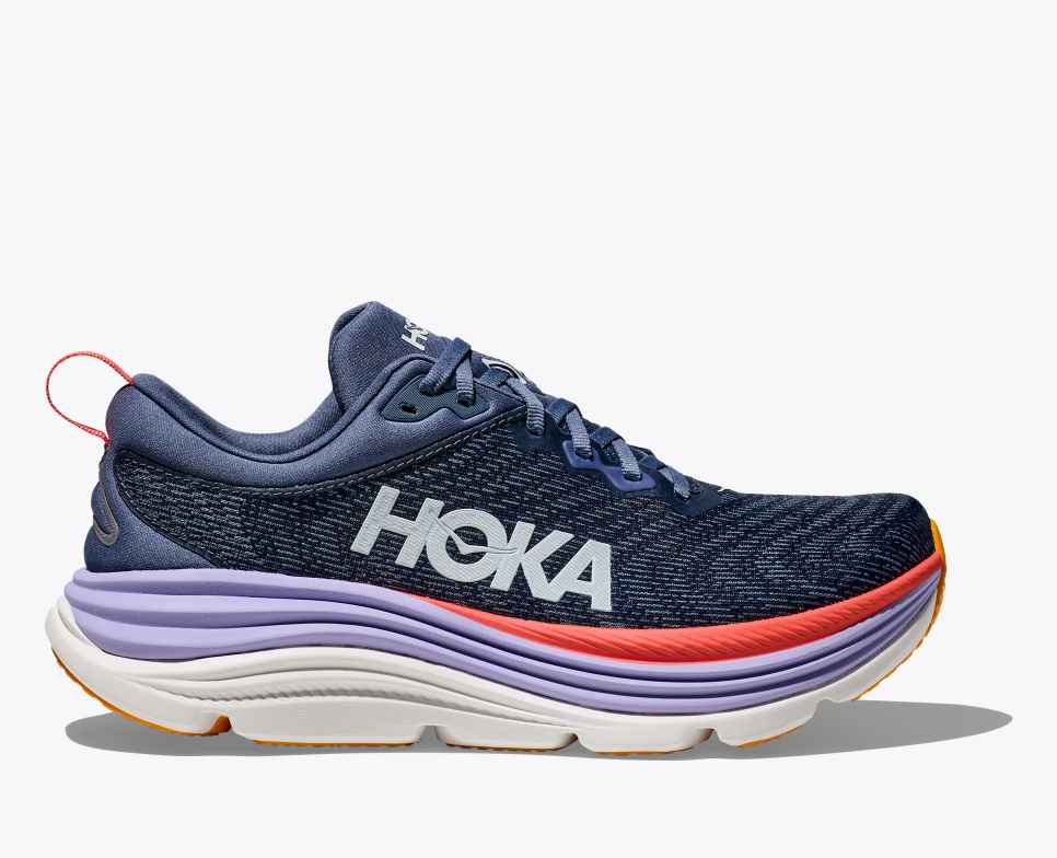 HOKA Gaviota 5 Anchor / Grapefruit
