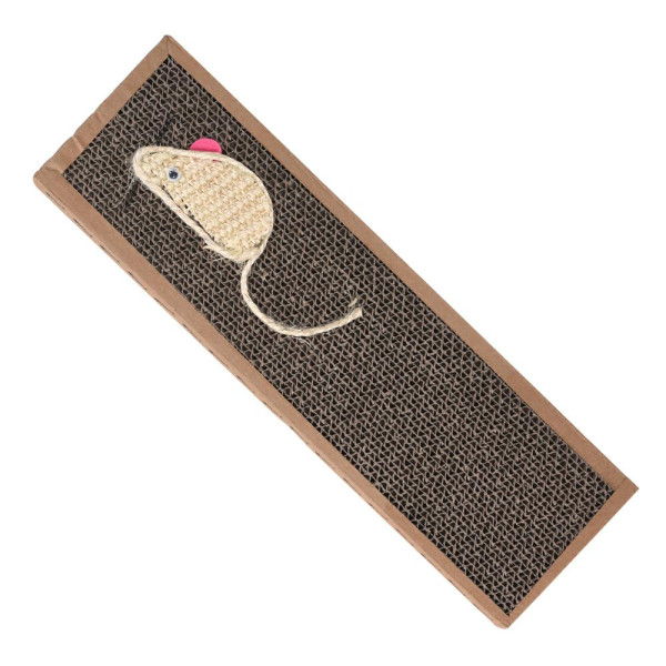 Drapak dla kota z kocimiętką tekturowy 38x12,5 cm