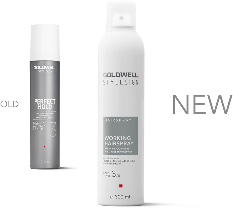 Goldwell StyleSign Working Hairspray, spray fixador para modelar o cabelo.