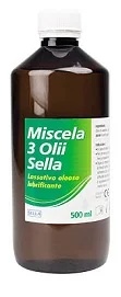 SELLA Sella mix van 3 oliën laxeermiddel 500 ml