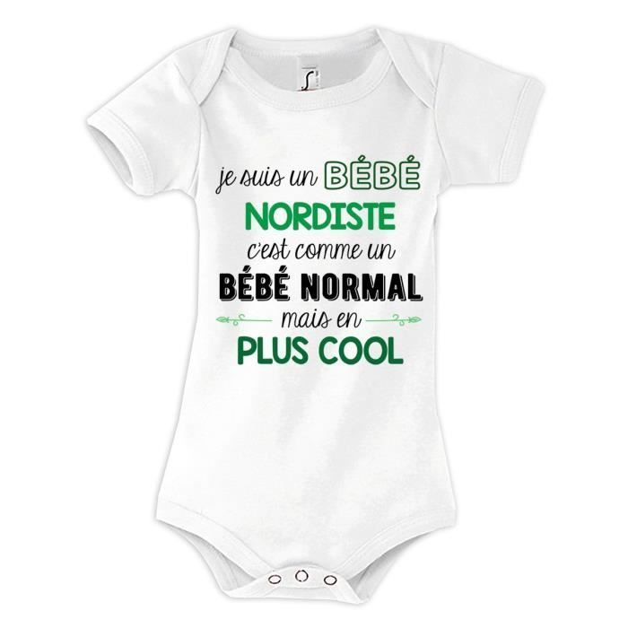 Body para bebé - Orgullosos de ser del Norte - 100% algodón - Blanco - Niño
