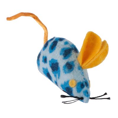 Kattelegetøjssæt med bolde og mus