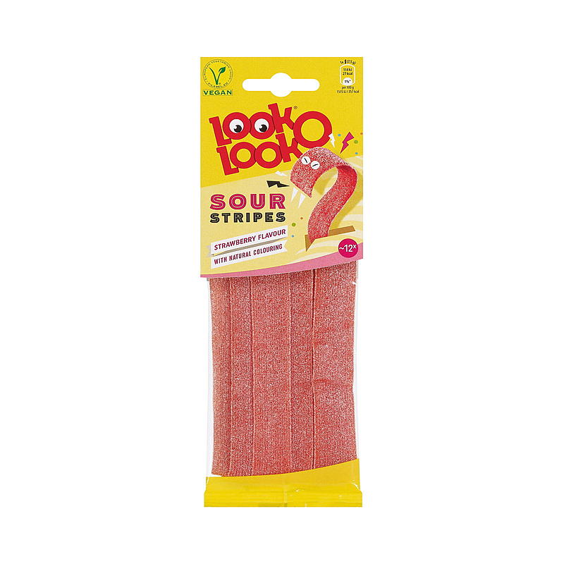 Look o Look Sure striper 90 g Jordbär Look O Look