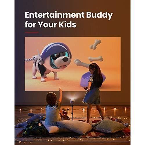 Proyector portátil Nebula Astro, cine de bolsillo para niños, miniproyector, 100 lúmenes ANSI, Android 7.1, 2,5 horas de autonomía.