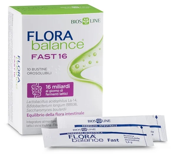BIOS LINE Florabalance Fast 10 zakjes