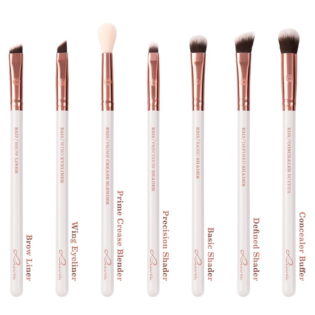 Luvia Essential Brushes - Feather White
