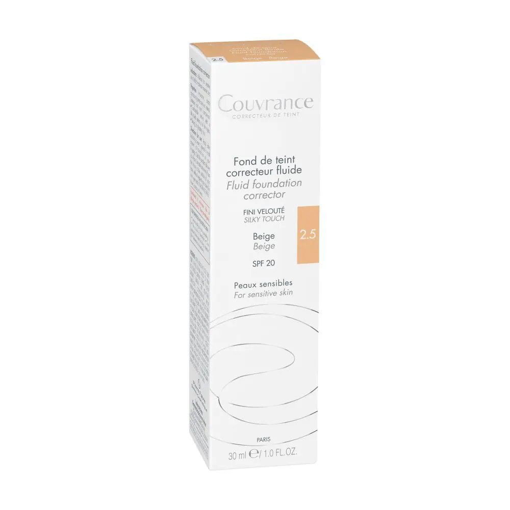 Avène Couvrance Fluid korygujący SPF20, Beżowy 2.5