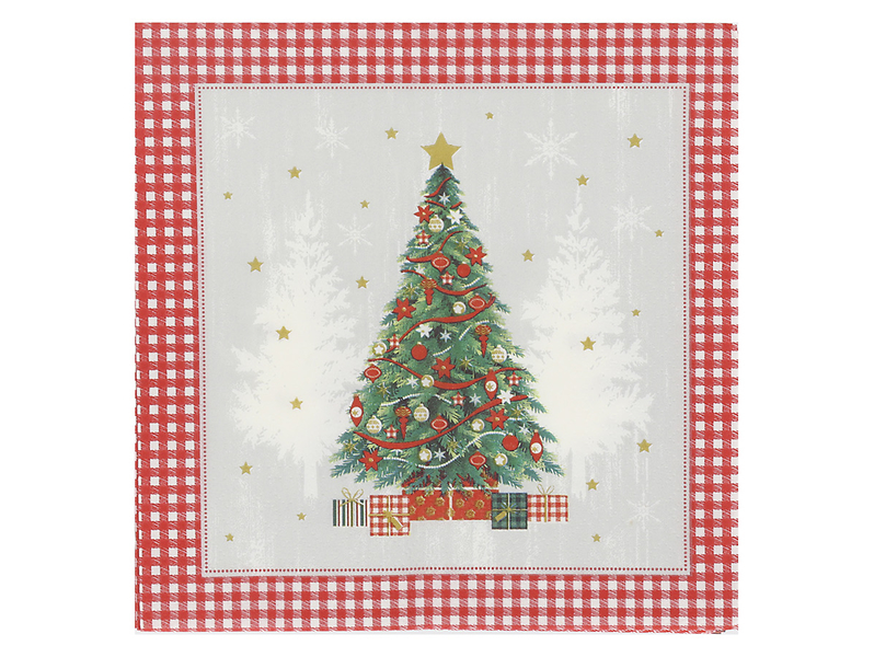 Serwetki  świąteczne Special Tree 20 szt. 33x33 cm