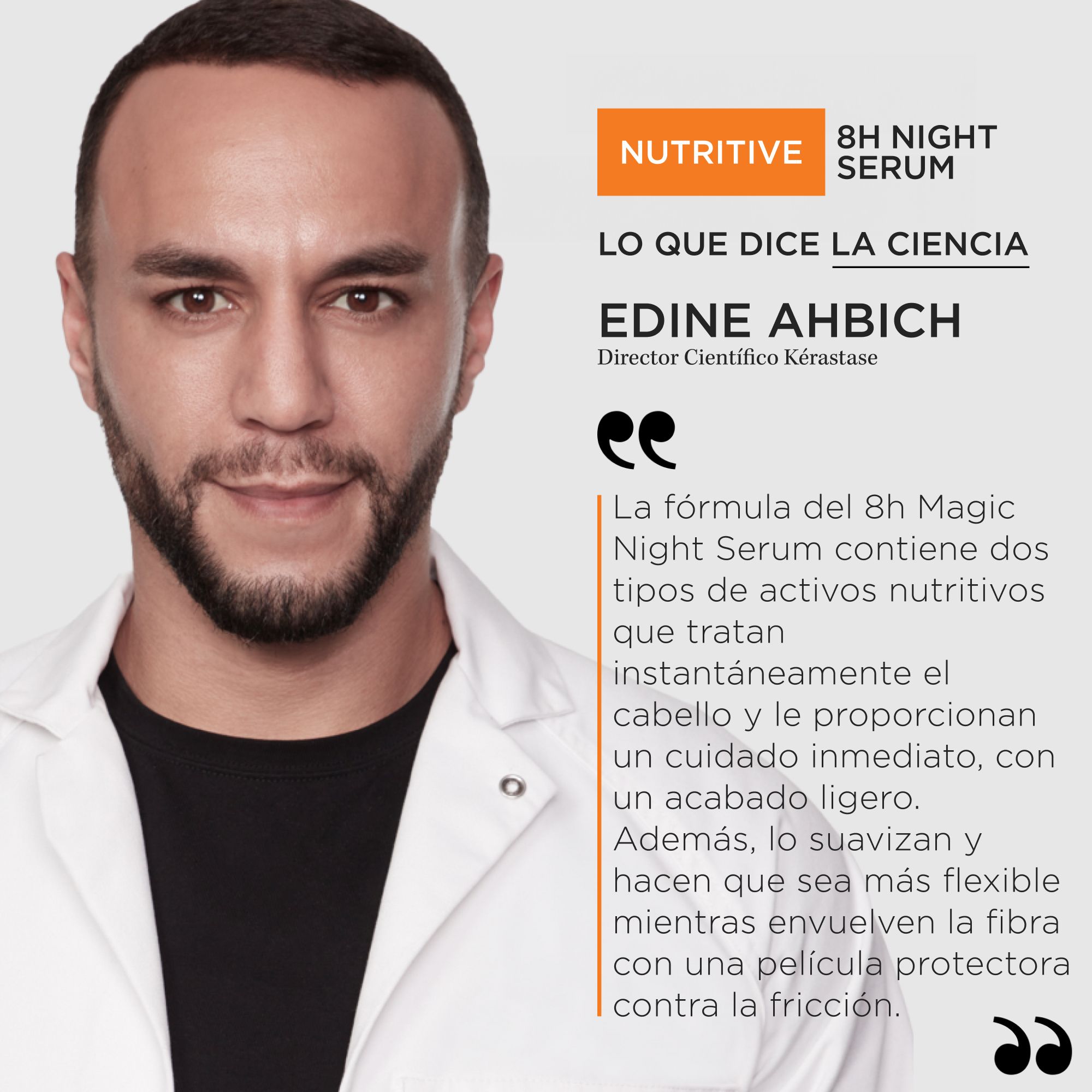 Nutritive 8h Magic Night drėkinamasis serumas sausiems plaukams Plaukai