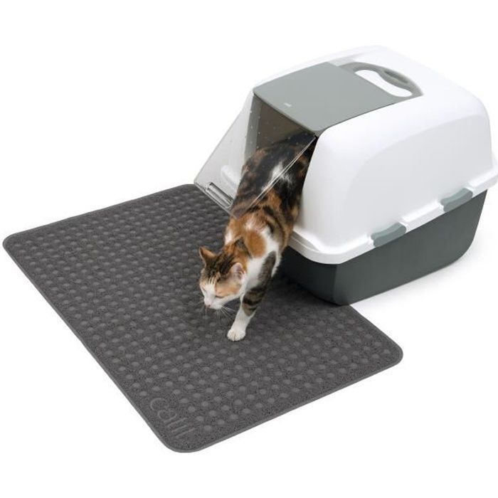 CAT IT Litter Box Mat - Large Size - 90 x 60 cm (35.5 x 23.5 in) - For Cats
