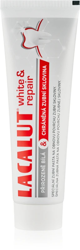 „Lacalut White & Repair“ dantų pasta dantų emalio atkūrimui