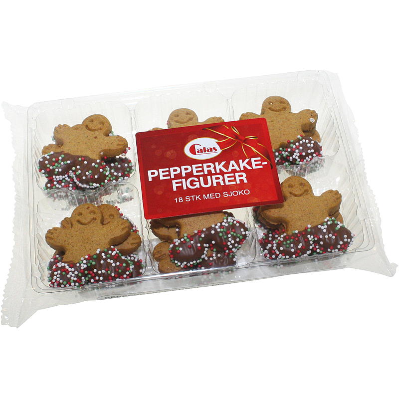 Pepperkakefigurer 18 stk.