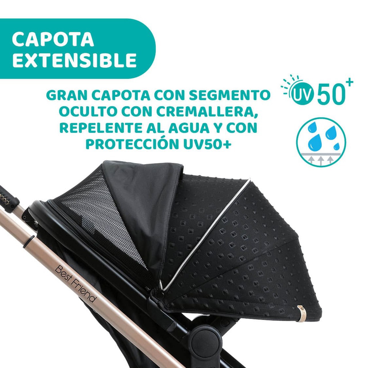 Poussette Best Friend Pro Eco+ Re_Lux