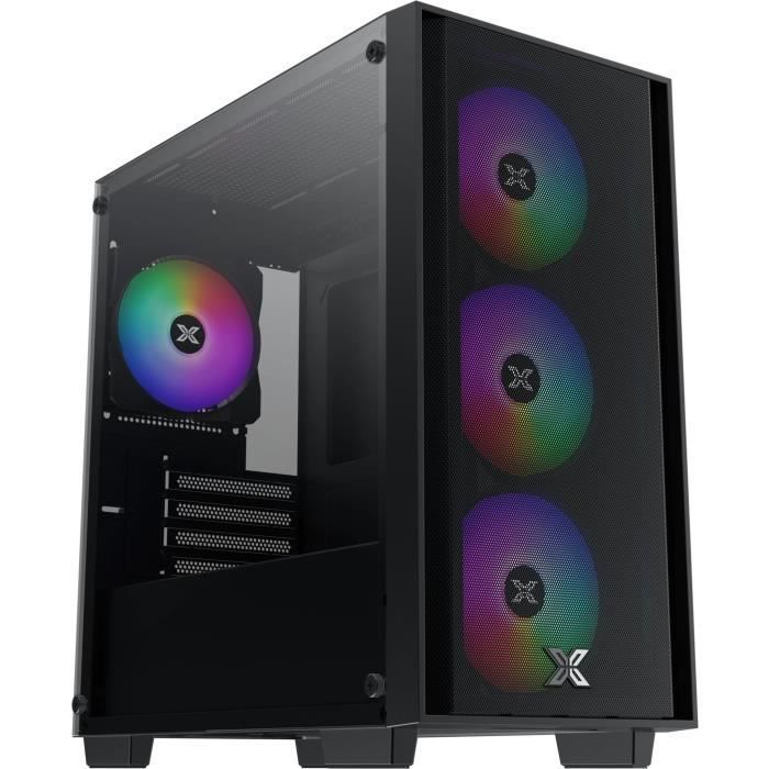 PC Case - XIGMATEK - NYX Air II (Black) - Mini Tower - Micro-ATX Form Factor - Power Supply Not Included