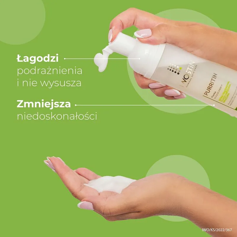Iwostin Purritin Oczyszczająca pianka do twarzy