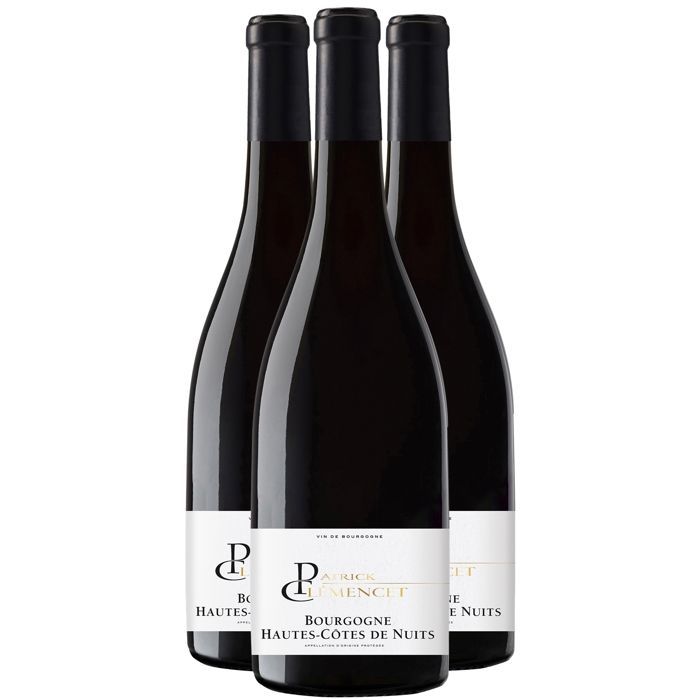 Patrick Clémencet Bourgogne Hautes Côtes de Nuits 2023 - Burgundy Red Wine (3x75cl)