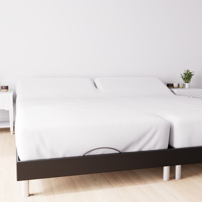 Mattress protector - Ochre Sun - Fleece 90x200 cm cotton fitted sheet style