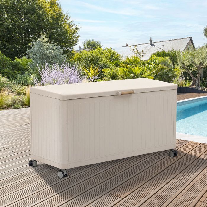 EDENIO Rollbox – 510 l Fassungsvermögen – Verzinkter Stahl – Hespéride