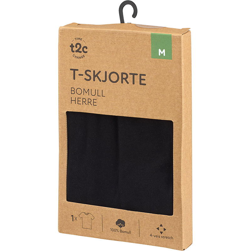 Time 2 Change T-shirt storlek M svart