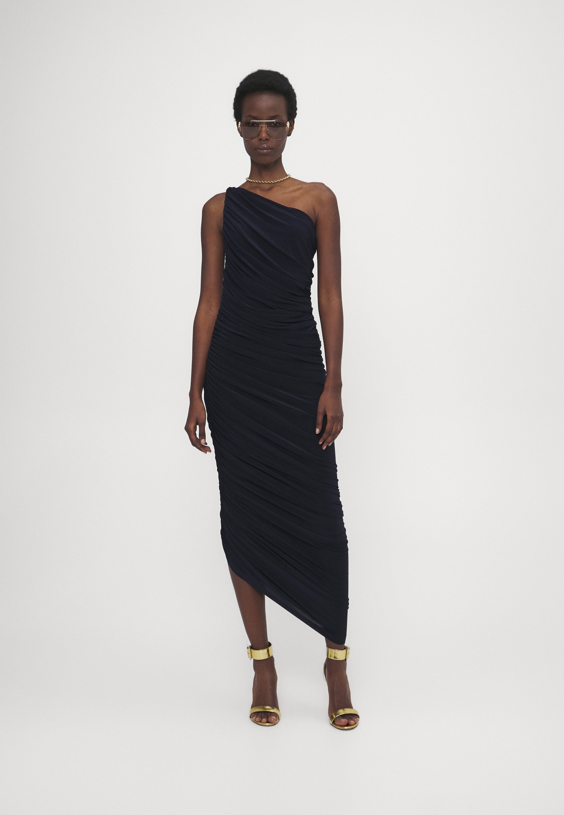Robe de cocktail/de soirée Norma Kamali DIANA - Bleu marine