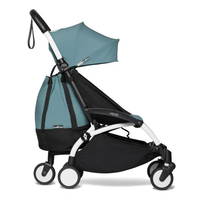 Sac à langer Aqua pour poussette YOYO+ - BABYZEN - YOYO+ bag - 5 roues - Bleu - Avec panier