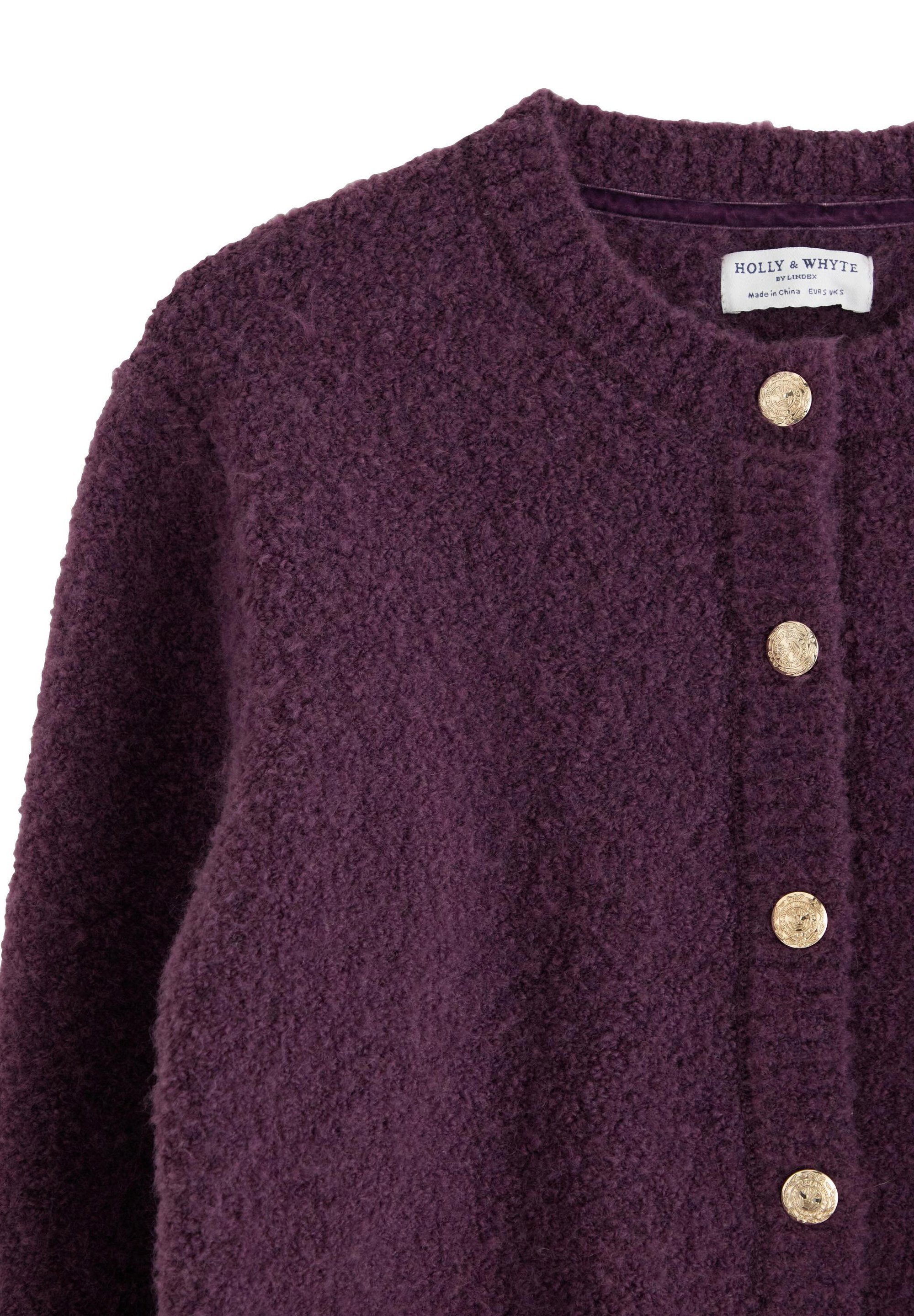 Lindex LUNAR - Gilet - lilas foncé poudré