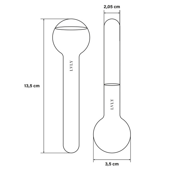 Kühlende Kosmetikkugeln, 2er Set