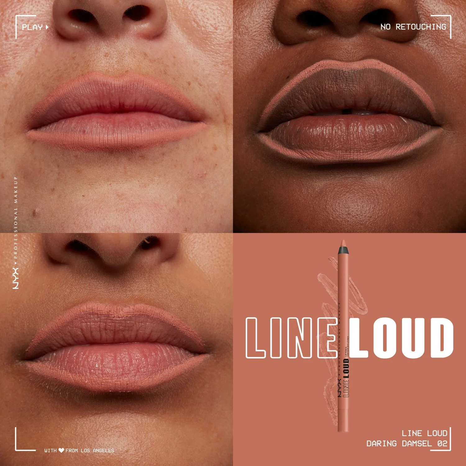 Labbra Line Loud Lip Liner Pencil - Matita labbra