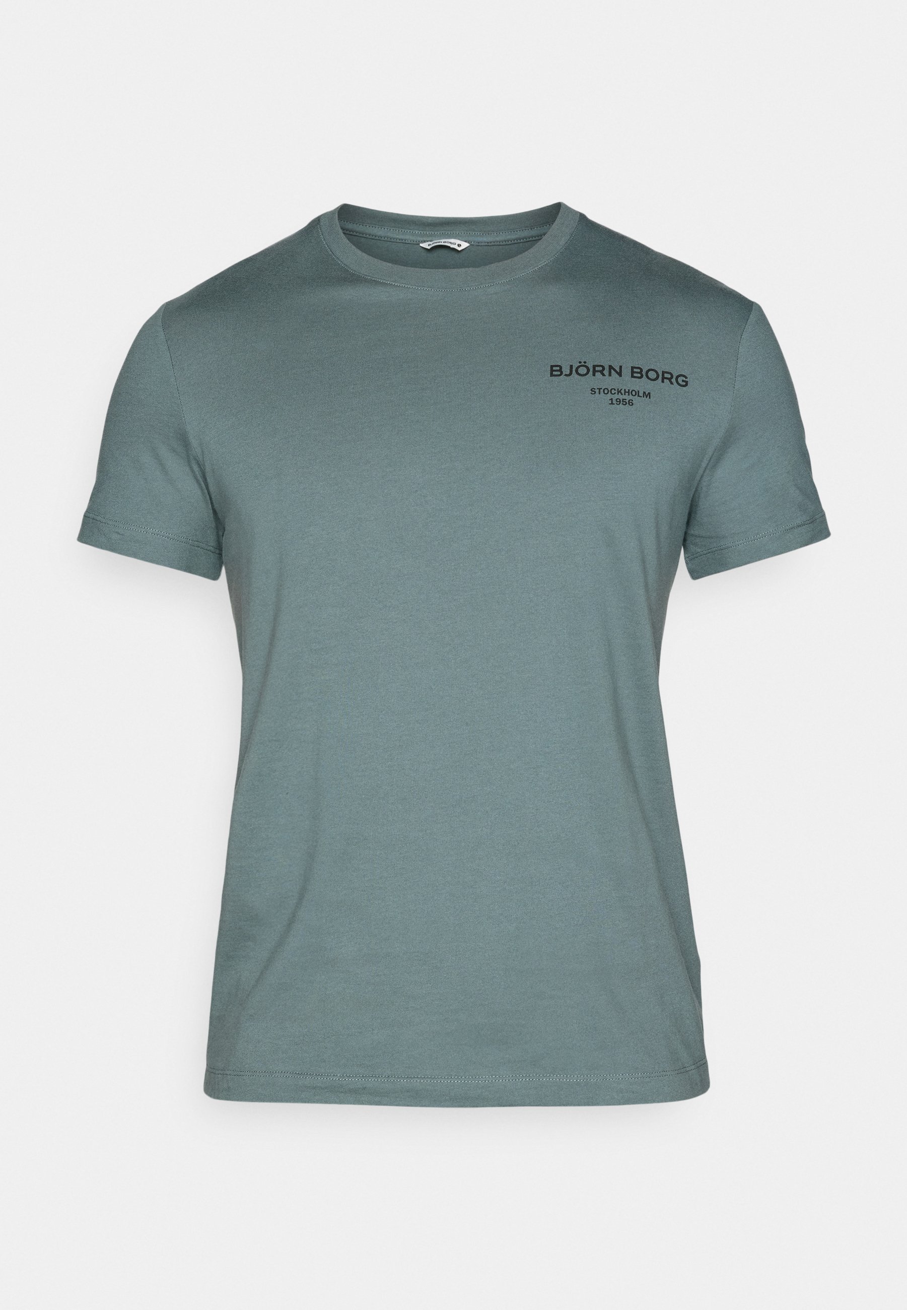 Björn Borg ESSENTIAL - T-shirt basique - vert sapin